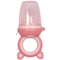 Ніблер силіконовий Twins з вушками, рожевий (NV-03-02) - Pampik