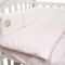 Постільний комплект Twins Be Happy з пледом, 8 елементів, рожевий (4078-TBH-08) - Pampik - 5