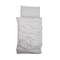 Комплект постільної білизни Twins для двійні, 110х70 см, 6 предметів, сірий (3022-TW2-10) - Pampik