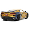 Машина металева Jada Марвел. Люди-Х Шевроле Корвет з фігуркою Росомахи, 1:24, жовтий з синім (253225025) - Pampik - 4