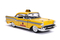 Машина металева Jada Марвел. Жовте таксі Чеві Бел Ейр (1957) з фігуркою Дедпула, 1:24, жовтий (253225001) - Pampik - 10