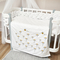 Комплект постільної білизни Twins Ромашка, сатин, 3 предмети, білий (3056-TR01) - Pampik - 3