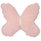 Бампер-подушка Twins Бабочка, велюр, 40х36 см, powder pink пудровый (1310-MB-24) - Pampik