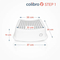Подножка Colibro Step 1 Dove, светло-серый (CS1-10) - Pampik - 5