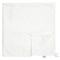 Крижма-плед Twins Pure Flower, батистова з перлинами, 100x100 см, білий (1402-КТP-100/100-202F) - Pampik