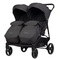 Прогулочная коляска для двойни Euro-Cart Doblo 2024 Iron (EGDOB24-16) - Pampik