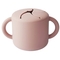 Силиконовая кружка для снеков Mushie Blush, пудровый (000327) - Pampik