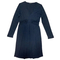 Платье для беременных со складами Menonove, р.44, темно-синий (11210/3509) - Pampik