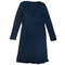 Платье для беременных со складами Menonove, р.44, темно-синий (11210/3509) - Pampik - 2