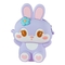 Детская силиконовая сумочка Bunny, 18х6х23 см, фиолетовый - Pampik