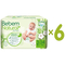 Підгузки на липучках Bebem Natural, 3 (4-9 кг), 204 шт. (6 уп. по 34 шт.) - Pampik