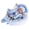 Кукла Munecas De Cuna в голубом комбинезоне, 45 см (43250) - Pampik