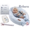 Лялька Munecas De Cuna Reborn Ніно, блакитний одяг, 45 см (45602) - Pampik