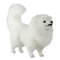 Мягкая игрушка Hansa Померанский шпиц, белый, длина 49 см (7324) - Pampik