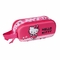 Пенал Safta Hello Kitty 3D, 2 відділення, рожевий (822570512) - Pampik