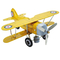 Вінтажна іграшка Bass&Bass Літак, з ключем, 20 см, жовтий (B85455) - Pampik