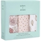 Муслинові пелюшки Aden + Anais Musy Dahlias, 70х70 см, 3 шт., бІло-рожевий (AA7248) - Pampik