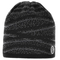 Вязаная шапка Huppa Carlos 2, р.M, черный с принтом (80480200-12509-00M) - Pampik