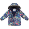 Комплект зимовий Huppa Belinda 1: куртка + напівкомбінезон, р.92, темно-синій з принтом (45090130-13486-092) - Pampik - 4