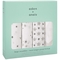 Набір пелюшок Aden + Anais Twinkle, муслін, 120х120 см, 4 шт., біло-сірий (AA2038G) - Pampik