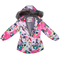 Комплект зимний Huppa Renely 2: куртка + полукомбинезон, р.128, розовый с серым (41850230-13403-128) - Pampik - 4