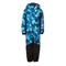 Дитячий лижний комбінезон Huppa Mooley 2, р.110, синій з принтом (36360220-02760-110) - Pampik