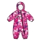 Дитячий зимовий комбінезон Huppa Deiro 3, р.68, фуксія з принтом (36290130-73263-080) - Pampik
