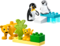 Конструктор LEGO DUPLO Сімейства диких тварин: пінгвіни та леви 10 деталей (10442) - Pampik - 4