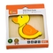 Деревянный минипазл Viga Toys Утенок (59929) - Pampik - 2