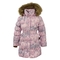 Пальто-пуховик Huppa Grace 1, р.140, светло-розовый с принтом (17930155-73203-140) - Pampik