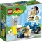 Конструктор LEGO DUPLO Rescue Поліцейський мотоцикл 5 деталей (10967) - Pampik - 6