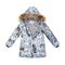 Куртка зимова Huppa Rosa 1, р.116, бірюзово-зелений з принтом (17910130-01766-116) - Pampik - 3