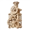 Деревянный механический 3D конструктор Ugears Часы двигателя (70217) - Pampik