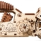Дерев'яний механічний 3D конструктор Ugears Байк (70051) - Pampik - 3