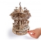 Деревянный механический 3D конструктор Ugears Карусель (70129) - Pampik - 3