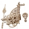Деревянный механический 3D конструктор Ugears Аэро Часы (70154) - Pampik - 2