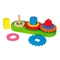 Дерев'яна пірамідка Viga Toys Шестерінки (59611) - Pampik - 3
