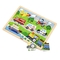 Деревянный пазл Viga Toys Транспорт 24 эл. (51462) - Pampik - 2