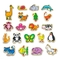 Набор магнитов Viga Toys Зверята 20 шт. (58923) - Pampik