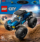 Конструктор LEGO City Синя вантажівка-монстр 148 деталей (60402) - Pampik