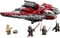 Конструктор LEGO Star Wars Шатл джедаїв T-6 Асоки Тано 601 деталь (75362) - Pampik - 9