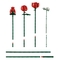 Конструктор LEGO Botanicals Букет троянд 822 деталі (10328) - Pampik - 8