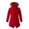 Пальто зимнее Huppa Vivian 1, р.116, красный (12490120-70004-116) - Pampik - 2