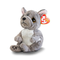 М'яка іграшка TY Beanie Babies Сірий пес Wilfred, 22 см (40596) - Pampik - 2