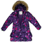 Пальто зимнее Huppa Whitney, р.140, фиолетовый с принтом (12460030-81653-140) - Pampik - 3