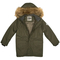 Куртка-парка зимова Huppa Roman, р.170, хакі (12380030-10057-170) - Pampik - 4