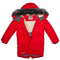 Пальто зимнее Huppa David, р.122, красный (12270020-70004-122) - Pampik - 4