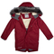 Пальто зимнее Huppa David, р.116, темно-красный (12270020-10084-116) - Pampik - 4