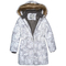 Пальто зимнее Huppa Yacaranda, р.110, белый с принтом (12030030-11320-110) - Pampik - 4