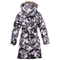 Пальто-пуховик Huppa Yasmine, р.122, черно-белый с принтом (12020055-81020-122) - Pampik - 2